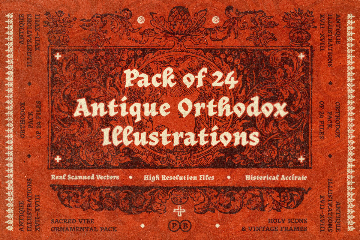 Sacred Antique Vector Illustrations, an Object Graphic by pixelbuddha.net (Photo 1 of 7)