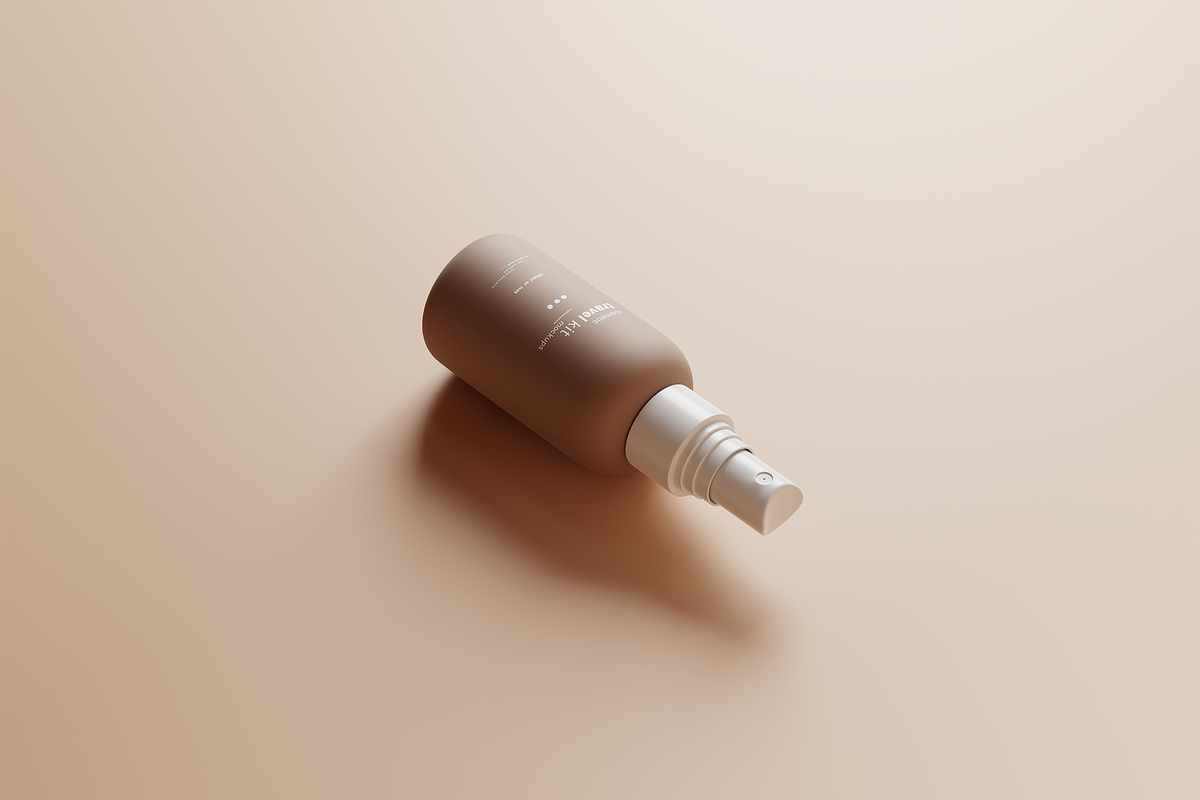 Cosmetic Travel Kit Mockups, a Packaging Mockup by pmvch (Photo 43 of 53)