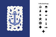 Whimsy Nautical 77 Procreate Brushes, a Brush Add-On by Pencil Twist (Thumbnail 4 of 10)