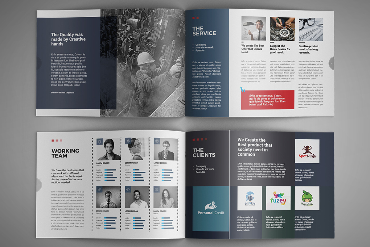Booklet Brochure Template #3, a Brochure Template by spidergraph (Photo 4 of 7)