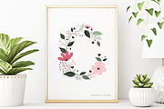 Awesome Blossom alphabet, a Symbol Font by Alice_Evans (Thumbnail 6 of 16)
