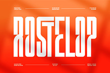 Rostelop || Modern Tall Sans Serif