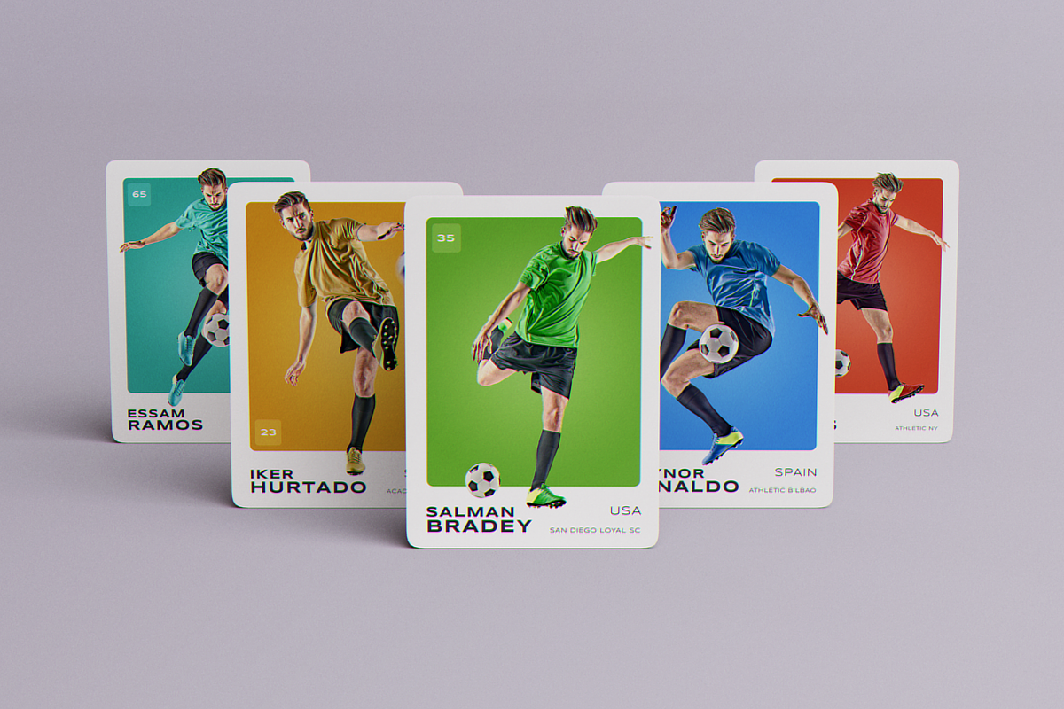 Trading Cards MockUp, a Packaging Mockup by coloformia (Photo 4 of 11)