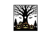 Dark Halloween Forest Design, a Graphic by BIPLOB EXPERT (Thumbnail 11 of 13)