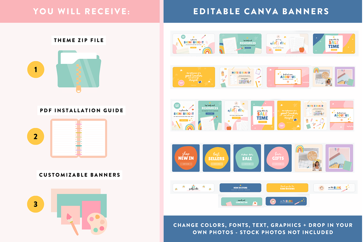 Teacher Shopify Theme, a Shopify Template by Design Pixie (Photo 5 of 10)