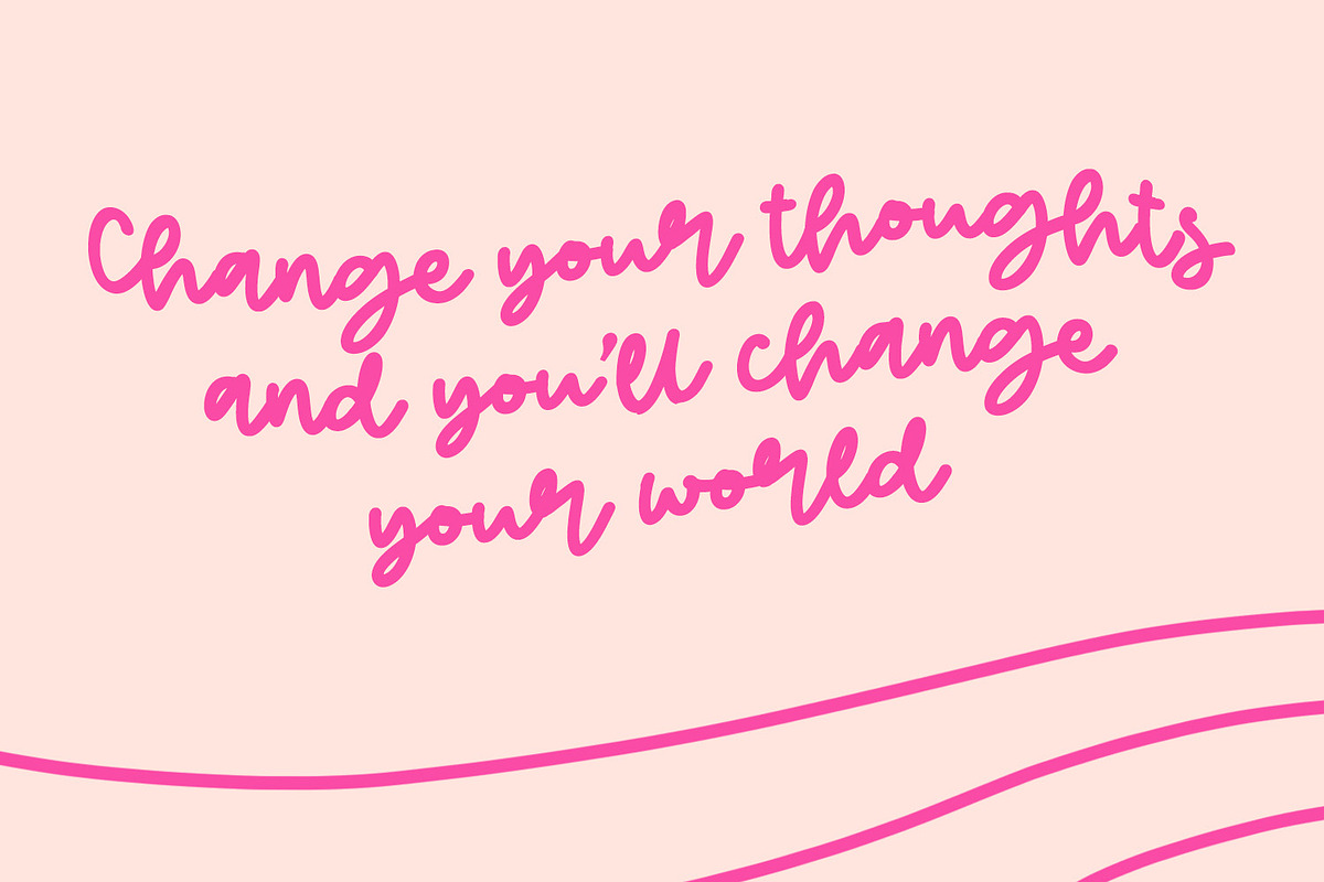 Cute Oneself, a Handwritten Font by yumnatype (Photo 8 of 10)