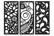 Modern Wall Art Silhouette Vector, an Illustration by jahid234 (Thumbnail 2 of 9)