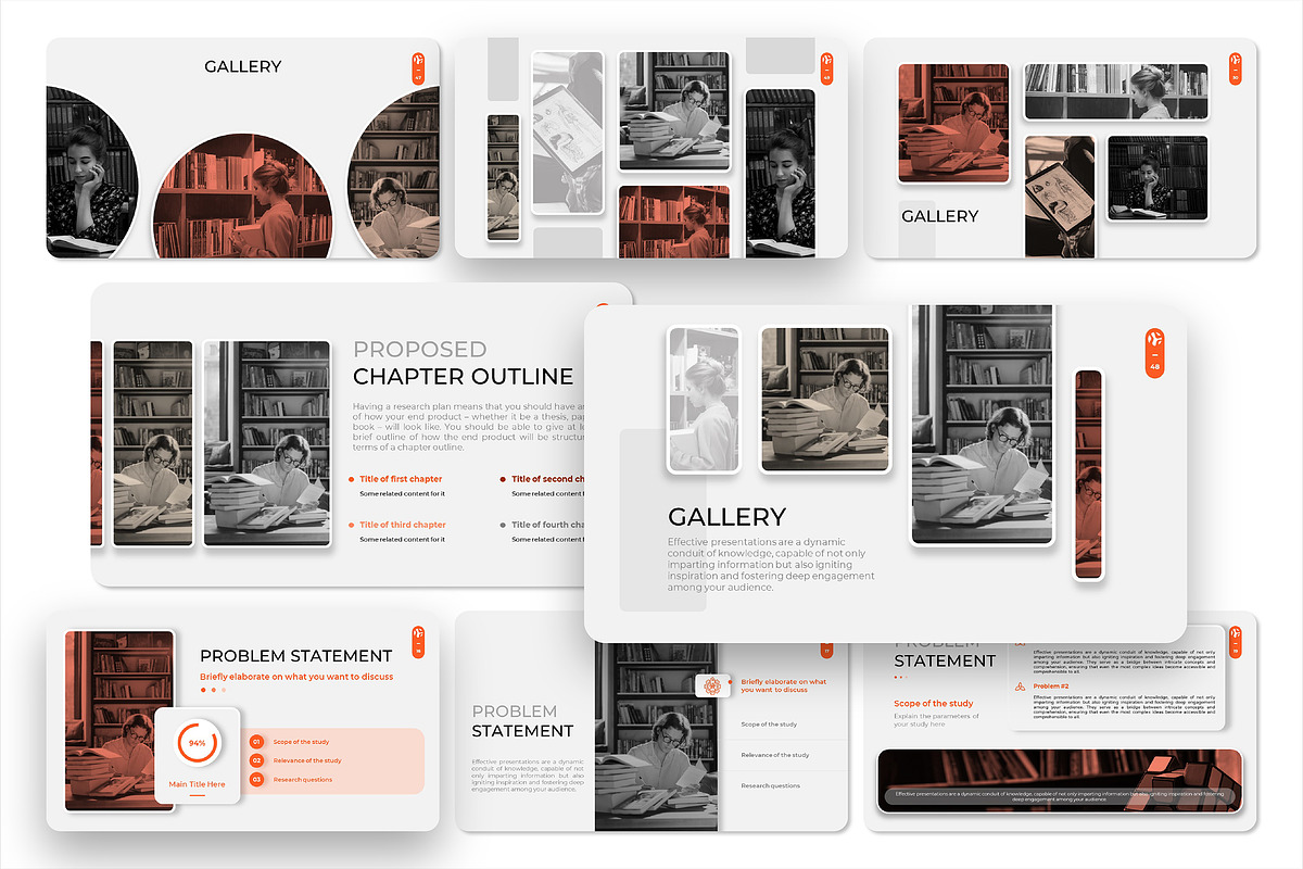 Research Proposal Presentation, a Presentation Template by Artemis-products (Photo 4 of 6)