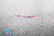 Social Bubble Logo, a Branding & Logo Template by DesignSpot (Thumbnail 2 of 2)