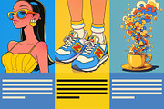 Cartoon Pop Art Illustration Prompt, a Decorative Illustration by Artimind Studio (Thumbnail 6 of 10)