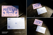 Postcard Mockup, an Advertising Mockup by Morand Union (Thumbnail 1 of 4)