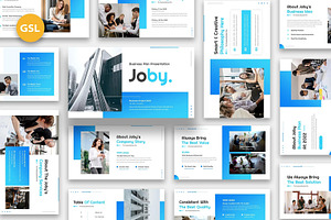Joby - Business Google Slides, a Presentation Template by Fit-tee
