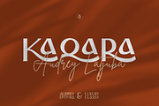 Audrey Latjuba - Sans Serif Font, a Sans Serif Font by Artchitype Studio (Thumbnail 2 of 14)