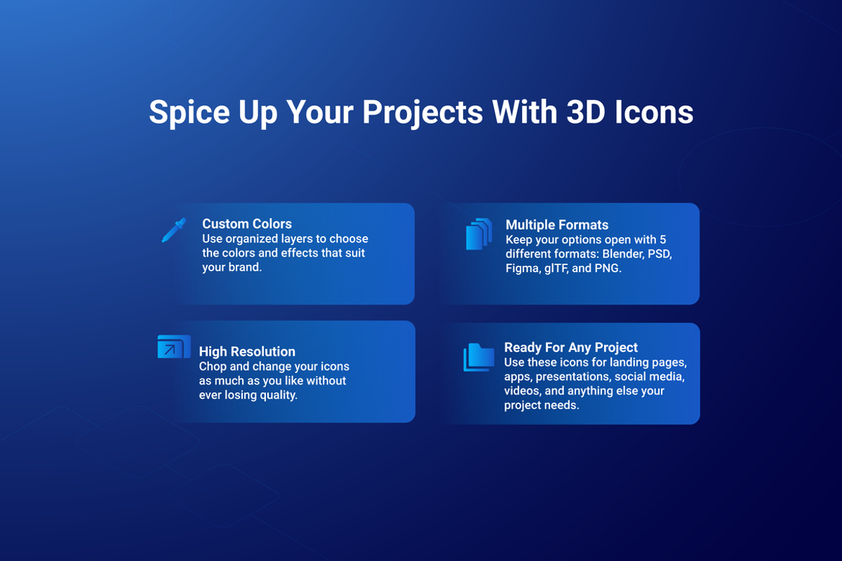 3D Cyber Security Icons, an Object 3D Model by Flat Icons (Photo 3 of 8)