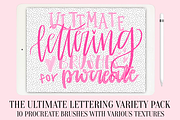 Procreate Lettering Brushes Bundle, a Brush Add-On by Nap Time Design Co. (Thumbnail 1 of 11)