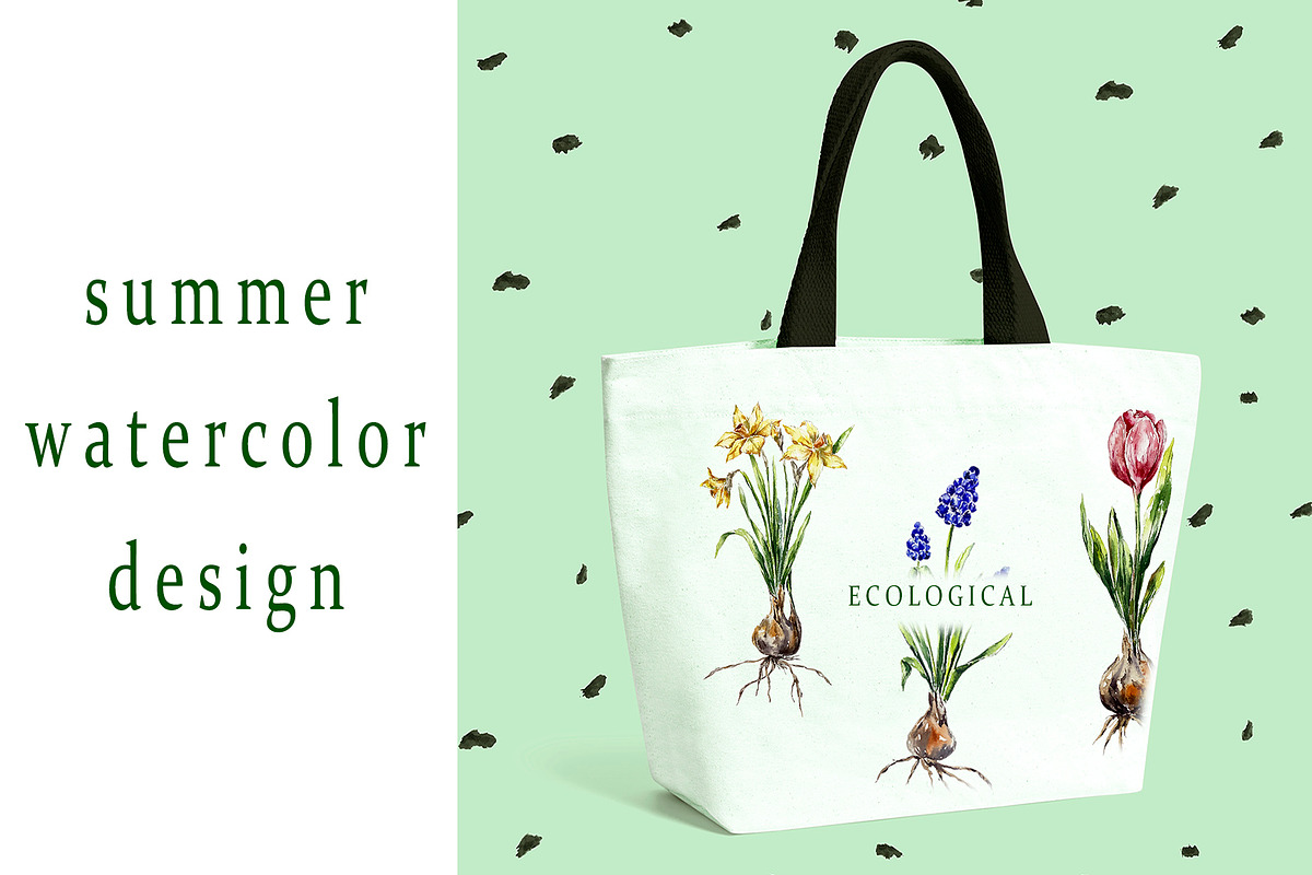 Plants gardedidng watercolor clipart, an Object Graphic by Lidia's watercolor world (Photo 4 of 4)