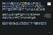 Elltaneixy – Futuristic Sci-Fi Font, a Font by Erifqizefont (Thumbnail 6 of 15)