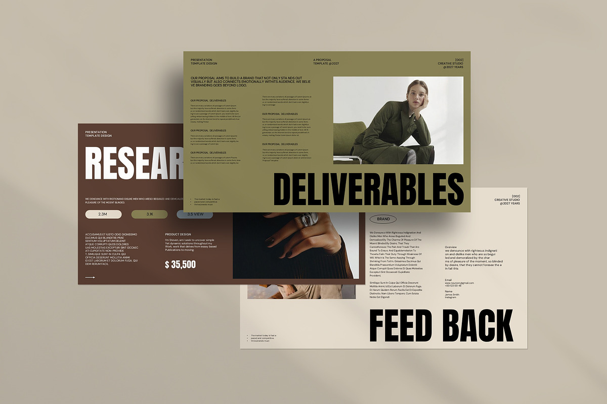Brand Proposal Presentation Template preview 3