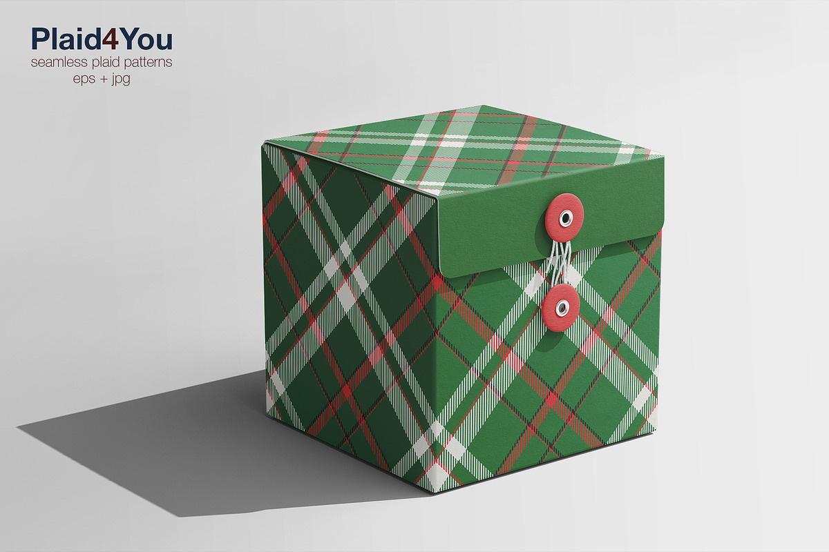 #49 Christmas Background of Plaids, a Pattern Graphic by Plaid4You (Photo 7 of 11)