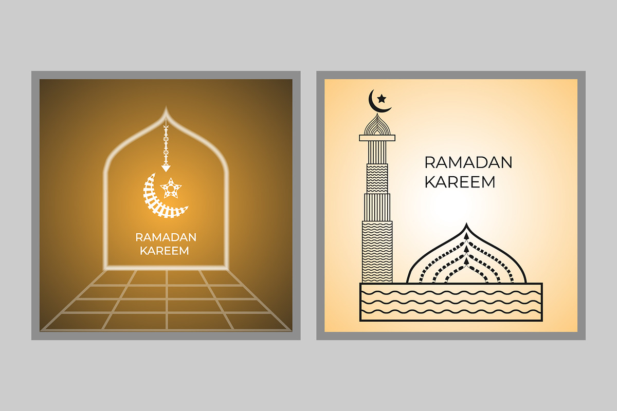 Ramadan Kareem, a Decorative Illustration by Lakhan1998 (Photo 4 of 6)