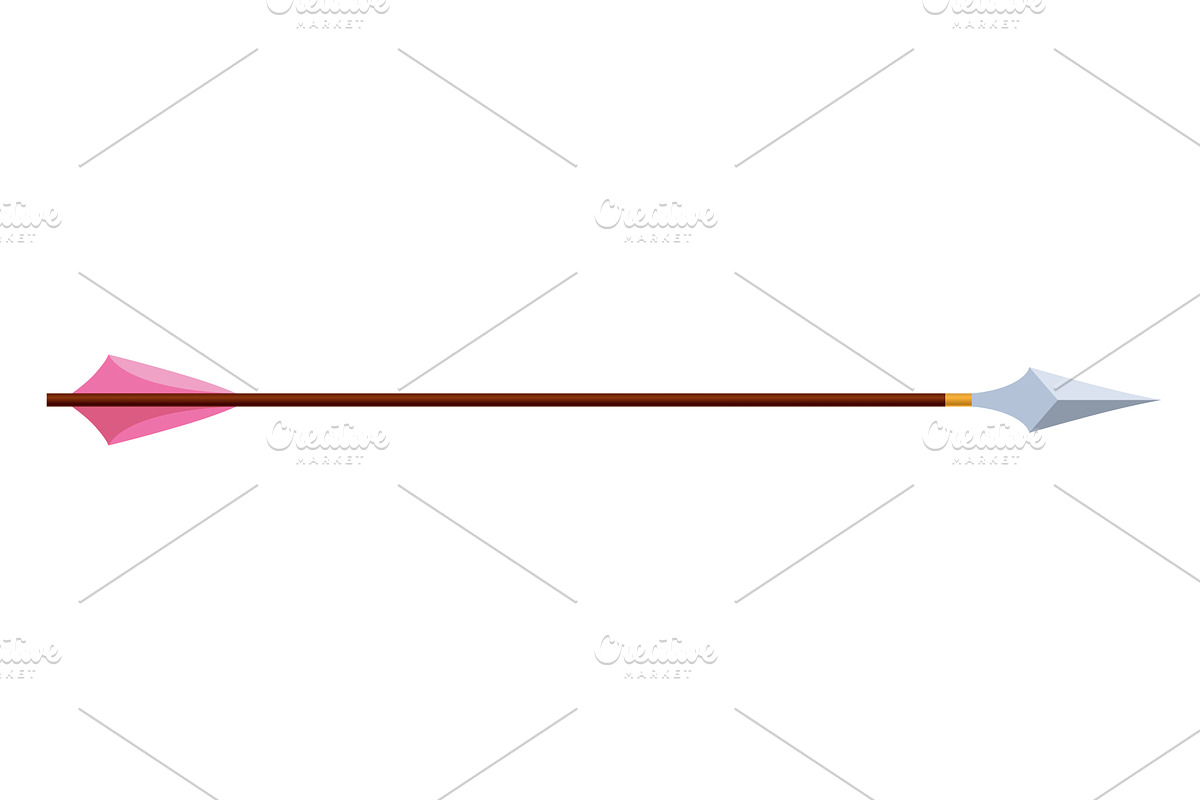 Medieval arrow. Fighting, an Object Illustration by Things for designers