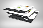 3D Web Presentation Mockup, a Device Mockup by RgraphicsDesign (Thumbnail 5 of 5)