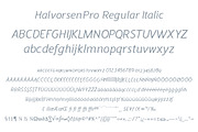 HalvorsenPro Regular Italic, a Font by Australian Type Foundry (Thumbnail 2 of 2)