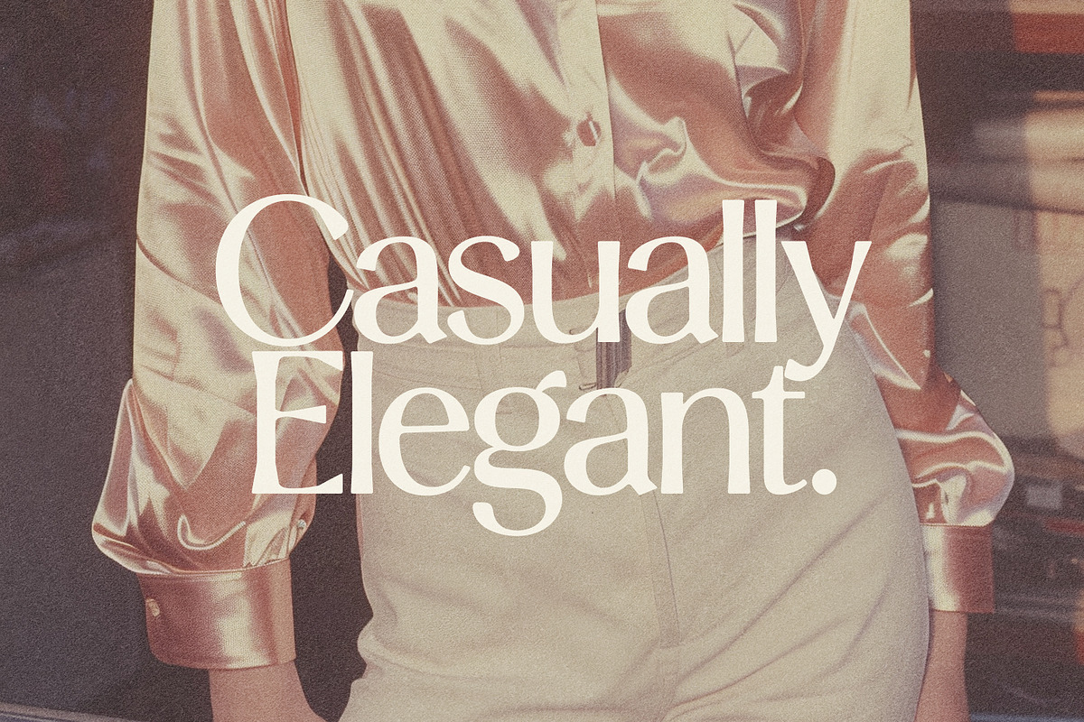 Stylish Aesthetic Typeface, a Sans Serif Font by Nicky Laatz (Photo 21 of 29)