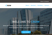 CROW - Responsive Email Template, an Email Template by Pennyblack Templates (Thumbnail 2 of 3)