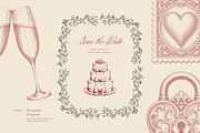 Valentines vintage Love Doodles, an Object Graphic by digital.incubator.yum (Thumbnail 3 of 3)