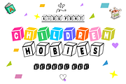 Alphabet Box -Playful Geometric Font, a Symbol Font by KiddoGlyphs Studio (Thumbnail 2 of 5)