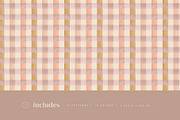 Checkered Painted Seamless Patterns, a Pattern Graphic by Basia Stryjecka (Thumbnail 8 of 17)