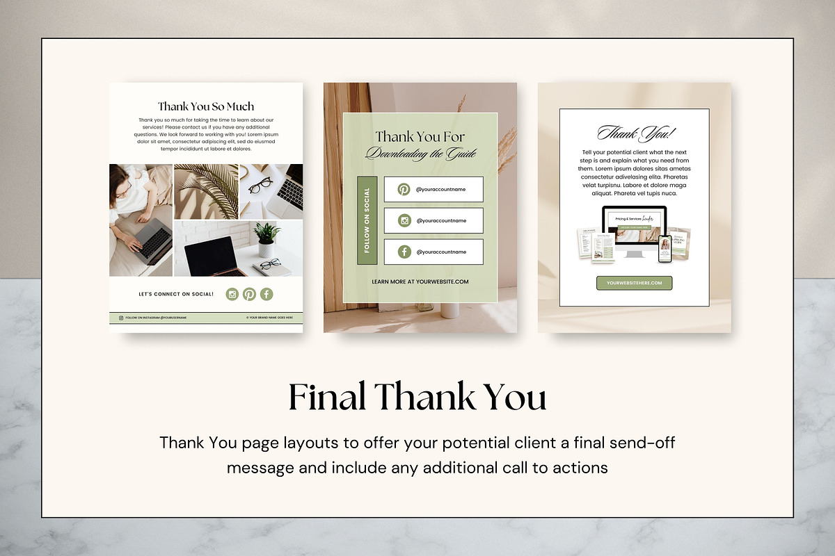 Pricing Guide Templates for Canva, a Brochure Template by Fallon Gerst (Photo 17 of 21)