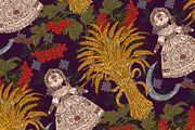 Slavic Harvest Folk Doll, a Pattern Graphic by NayaChu (Thumbnail 3 of 6)