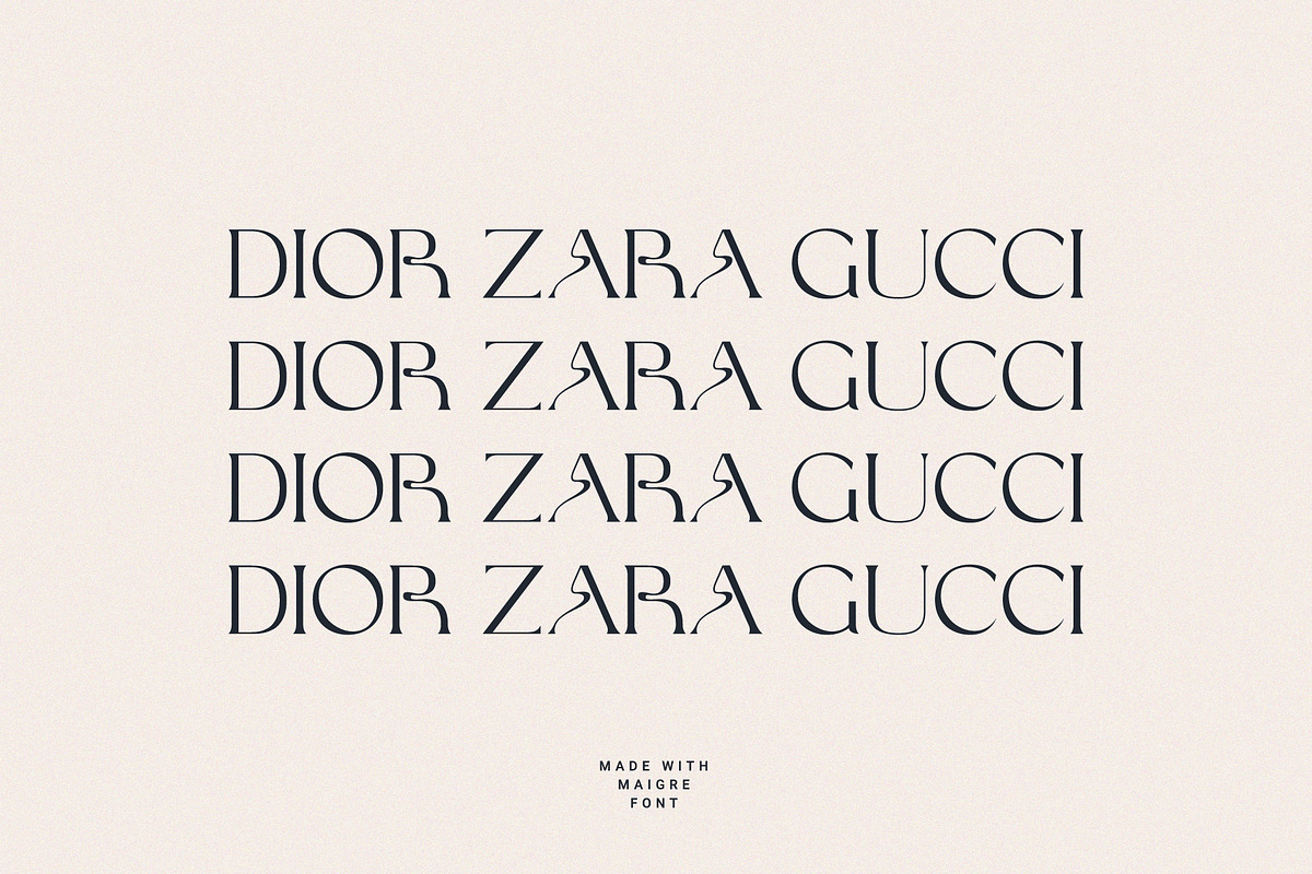 Maigre - Modern Serif, a Serif Font by Prioritype Co (Photo 7 of 15)