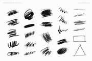 137 doodles with textured brushes, a Decorative Illustration by Pinkbrush (Thumbnail 3 of 6)