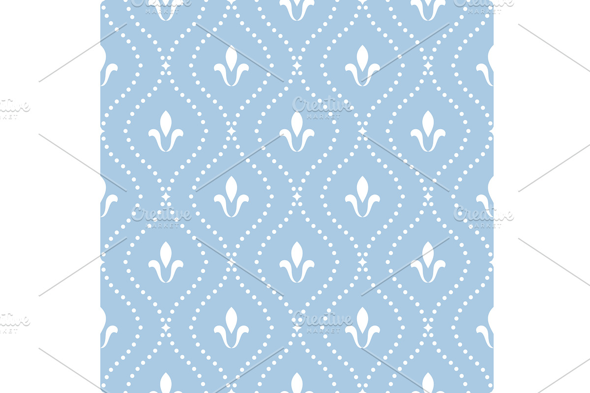 Flower geometric pattern. Seamless, a Pattern Graphic by RODINA (Photo 1 of 3)