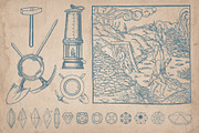 Crystals, Gems and Minerals, a Decorative Illustration by Mr Vintage (Thumbnail 5 of 5)