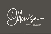 Ellouise - Handwriting Font, a Script Font by Garisman Std (Thumbnail 1 of 10)