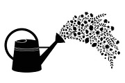 Floral Watering Can Design Bundle, an Illustration by Gaye Art (Thumbnail 26 of 31)