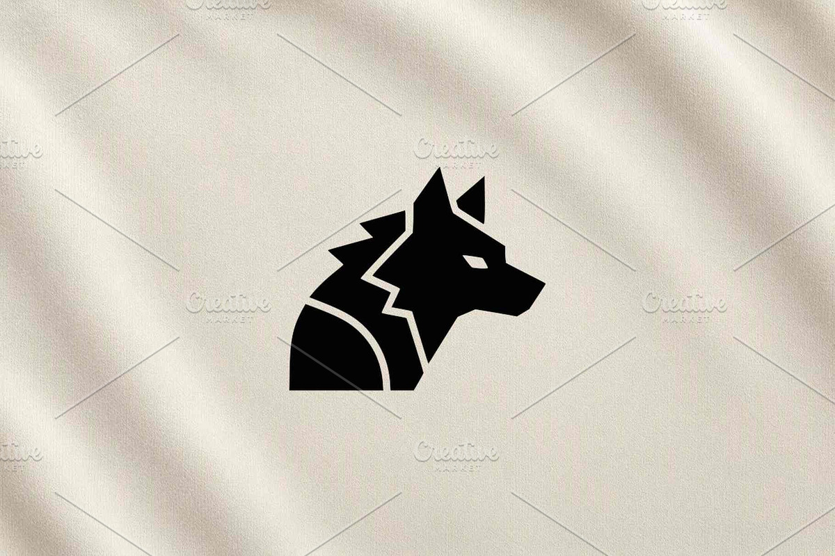 Wolf Head Vector Illustration, an Animal Illustration by Vectorium Studio (Photo 3 of 4)