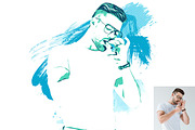 Vector Paint Effect Photoshop Action, a Brushes & More by Studio Retouch (Thumbnail 6 of 10)