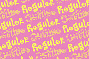 Happytale - Liquid Bubble Font, a Handwritten Font by Unicode Studio (Thumbnail 10 of 14)