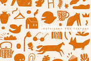 Crosshatch Elements Set, a Decorative Illustration by Anna (Thumbnail 5 of 5)
