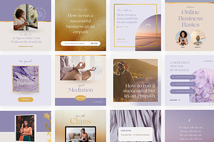 WATERLILY / Social Templates CANVA