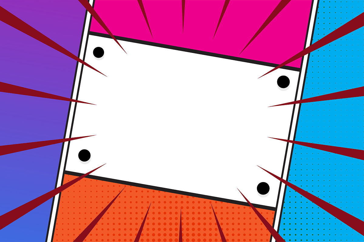 48 Vector Comic Background Bundle, a Background Graphic by MRI STUDIO (Photo 6 of 18)
