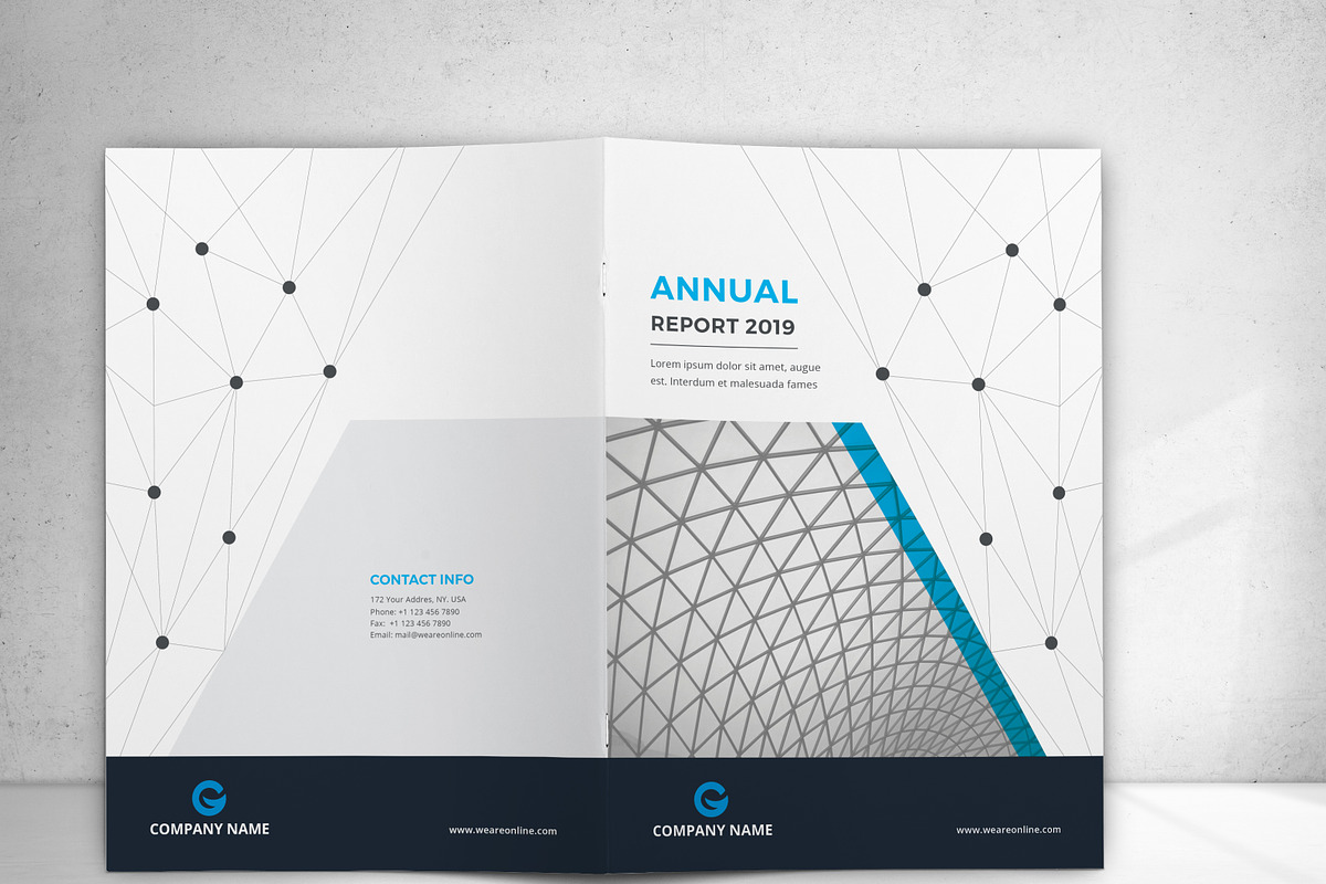 The Annual Report, a Brochure Template by design_pick (Photo 22 of 22)