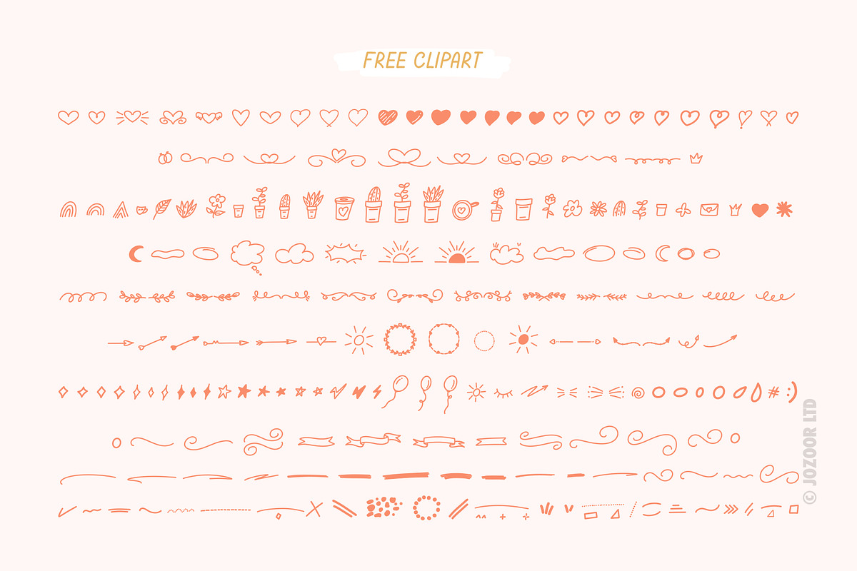 Booline Morning - Monoline Font Duo, a Script Font by Jozoor (Photo 9 of 9)