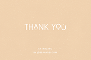 Catanzaro Ligature Display Font, a Sans Serif Font by Emma Webb Studio (Thumbnail 12 of 12)