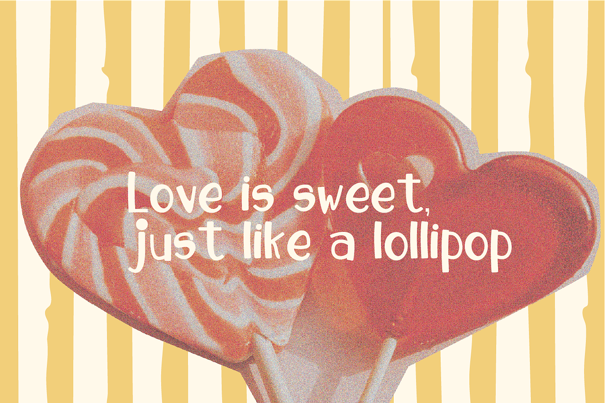 Lovelipop - Playful Font, a Handwritten Font by Berdansabersama (Photo 5 of 10)